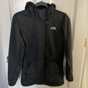 Charcoal Gray North Face Jacket